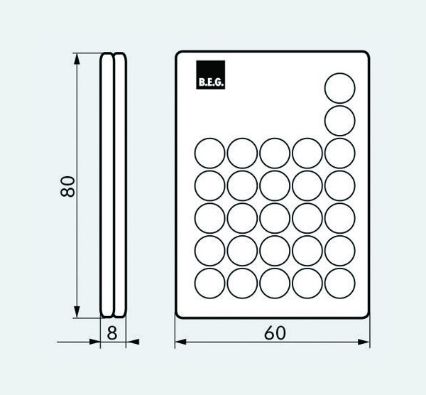 Пульт настройки и управления B.E.G. IR-CdS от интернет-магазина amperkin.by