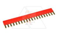 Перемычка гребневая ZG20-1red, 20P, красный, для реле PI6, PIR6W, PIR6WВ