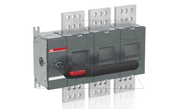 Выкл. нагрузки OT2000E03P, 2000А 3P видимый разрыв с выносной блок. рукояткой OHB274J12 и осью OXP12X280