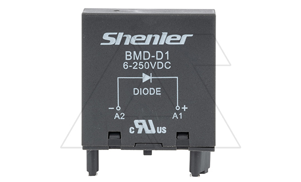 Модуль BMD-D1, диод, 6_250VDC, поляризация +А1/-А2, черный, для STB14, SEB11-E, SUB*-E, GZP8, GZP11, MT 78 740(745)