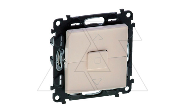 Valena Life - Выключатель для управления жалюзи и рольставней, слоновая кость (инд. упаковка)