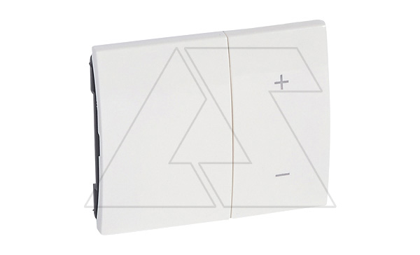 Galea Life - Обрамление для светорегулятора с блокировкой, White