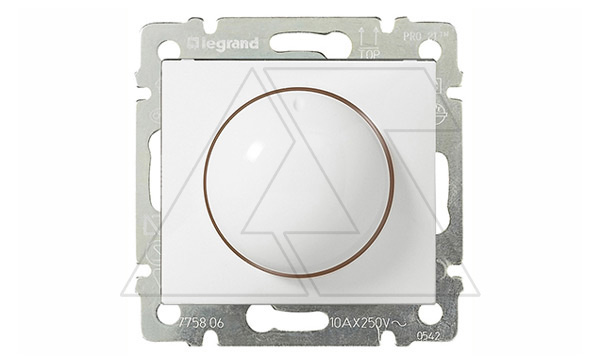 Valena - Светорегулятор 400 Вт, белый (инд. упаковка)