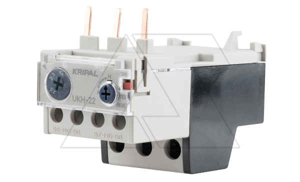 Реле тепловой перегрузки UKH-22, It=2.5_4A, 1NO+1NC, CLASS 10A, прямой монтаж для UKC(D)-9_25