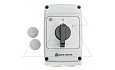 Переключатель PNGBS 25 10, 3P, 25A, тип 0-1, 11kW(400VAC по АС-23), черная рукоятка, в корпусе IP65 от интернет-магазина amperkin.by