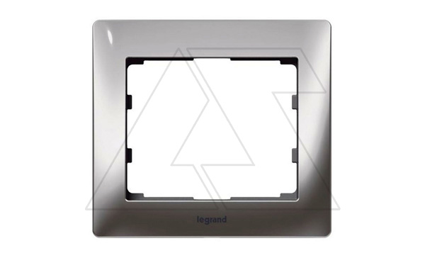 Galea Life - Рамка Metallic на 1 пост, Chrome