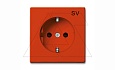 Basic 55 - Розетка 2P+E нем. стд. (оранжевый) от интернет-магазина amperkin.by