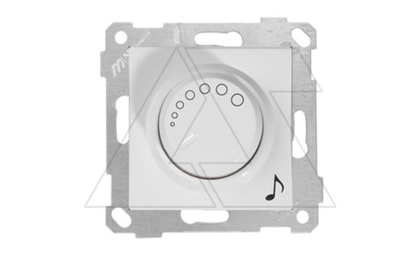 Rita - Аудиорегулятор , поворотный, белый