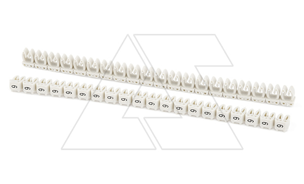 Маркировка кабельная KE1 d=0,75...1,5mm - «9» (белый) упак.500 шт