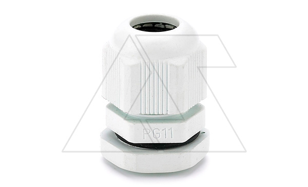 Кабельный ввод PG42 с гайкой, диаметр кабеля 30-38мм, IP68, серый