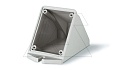 Бокс угловой для встраиваемых разъемов уст. 84x106mm (32A), IP66/IP67/IP69 от интернет-магазина amperkin.by