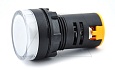 Светосигнальная арматура SEL 230VDC, 22mm, IP65, белая от интернет-магазина amperkin.by