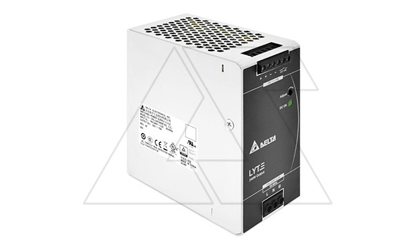 Блок питания импульсный Lyte, 240W, 10А, 85_264VAC (120_375VDC) / 24VDC, DIN35, реле DC OK, винт.клеммы, ал.корпус Блок питания импульсный Lyte, 240W, 10А, 85_264VAC (120_375VDC) / 24VDC, DIN35, реле DC OK, винт.клеммы, ал.корпус