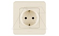 Inspiria - Розетка 2P+E нем. стд. (сл.кость) от интернет-магазина amperkin.by