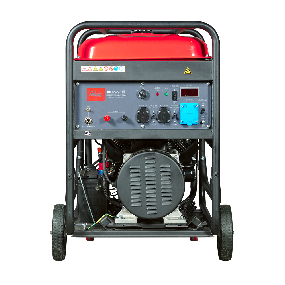 Генератор бензиновый FUBAG BS 19000 A ES с электростартером и коннектором автоматики от интернет-магазина amperkin.by