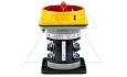 Переключатель BS 80 92 O LK, аварийный, 4P, 80A, тип 0-1, 32kW(400VAC по АС-23), на заднюю панель, красная блокируемая в 0 рукоятка, фронт IP40 от интернет-магазина amperkin.by
