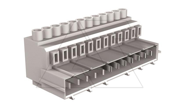 Разъем внутренний 12-контактный штепсельный для втычного XT2 XT4 и XT5, "вилка" max 250VAC/DC