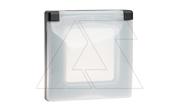 Inspiria - Рамка 1 пост IP44, не совместима с коробками накладного монтажа (антрацит)