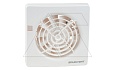 Вентилятор SM-100 SW, без управления, белый, короткий патрубок 38мм, Ø100мм, вал на подшипниках, обратный клапан, 230В, 9,5Вт, 95м³/ч от интернет-магазина amperkin.by