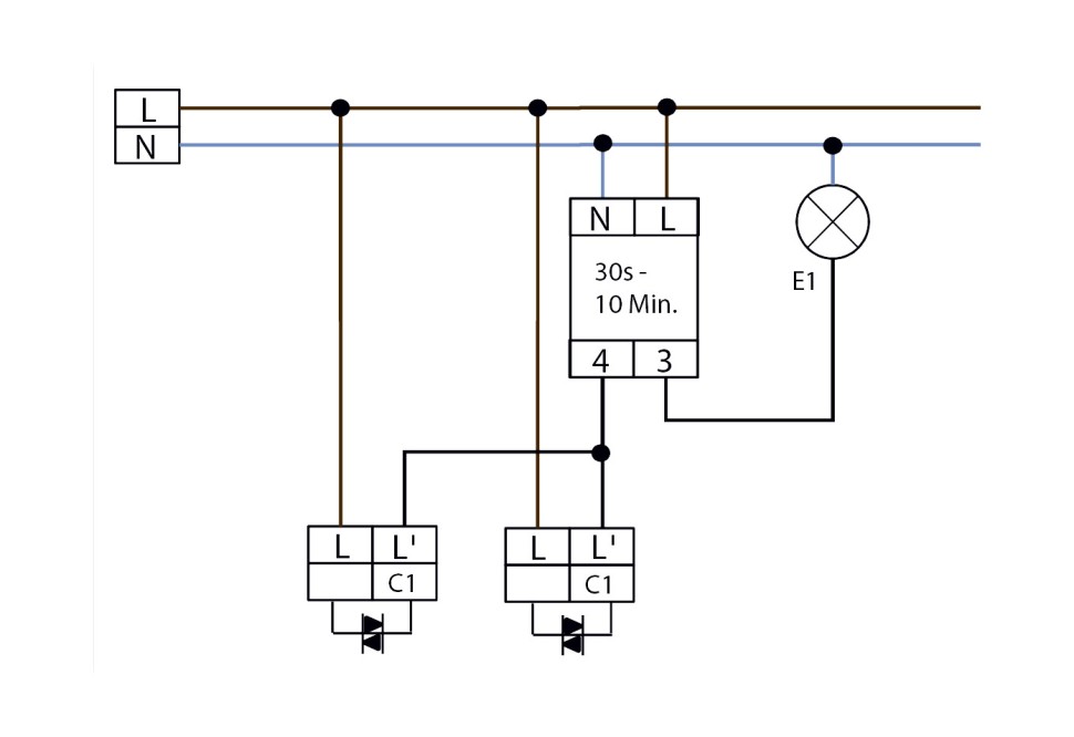 Датчик движения B.E.G. Indoor 180-SC без рамки от интернет-магазина amperkin.by