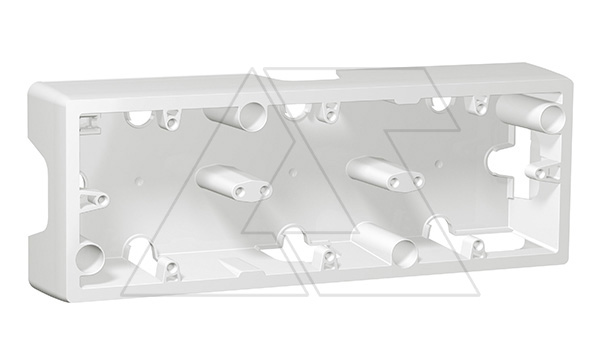 Galea Life - Коробка для накладного монтажа 3 поста