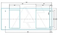Устройство охлаждения эл.тех. щита настенное 1500W, 1/230VAC, 50-60Hz, наружный монт., 950x400x205мм (ВxШxГ), 42кг от интернет-магазина amperkin.by