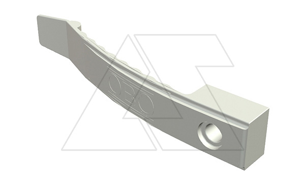 Зажим 2032 SP кабельный, для параллельной открытой прокладки до 8 кабелей NYM 3х1,5мм² по поверхности, серый полиамид