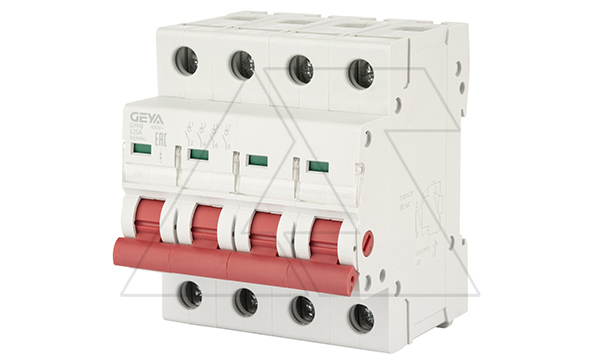 Выключатель нагрузки GYH8-4P-125, 4P, 125A, 4M