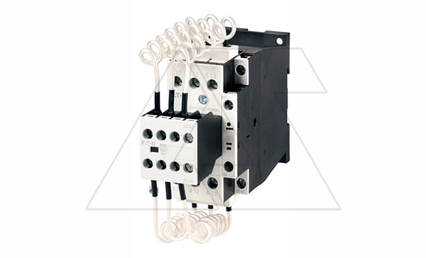 Контактор DILK12-11(230V50HZ,240V60HZ), 3P, 12.5kVAr(400VAC), 230V50Hz/240V60Hz, 1NO+1NC