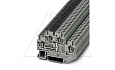 Клемма двухъярусная STTB 2,5-PV /5,2mm, пружинная, со связью потенциала, 4 присоед., 2,5(max 4)mm2, 22A, 500V, серая от интернет-магазина amperkin.by