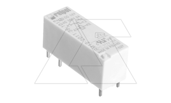 Реле RM12-2011-35-1012, 1CO, 8A(250VAC), 12VDC, для печатных плат, IP67