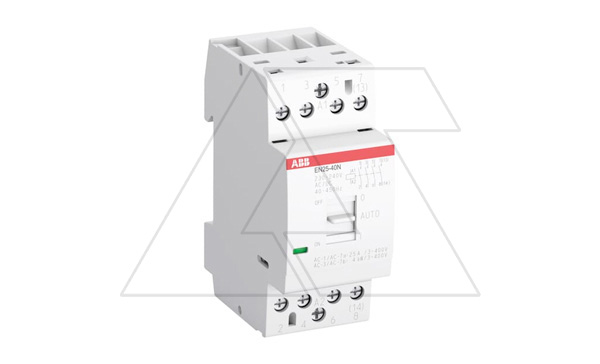 Контактор модульный EN25-40N-06, 25A, 4NO, 230VAC/DC, 2M, c рычагом управления