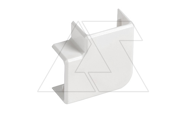 METRA - Угол плоский для мини-канала 15х10мм, пластик