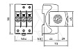 Разрядник V20-3-280, 3P, Un=230В, Imax=120кА, Up<1.3кВ, класс С от интернет-магазина amperkin.by