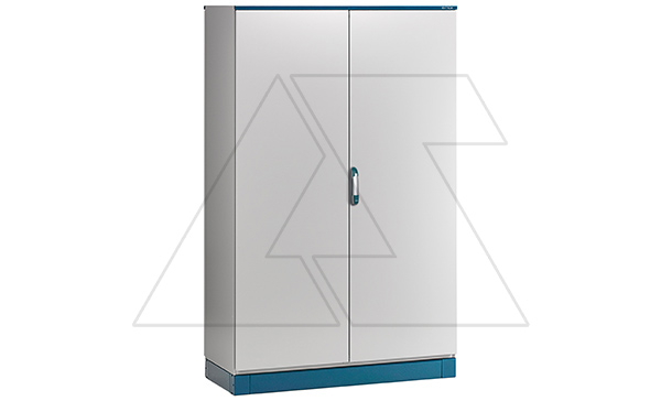 Щит EMOX моноблочный 2000x1200x500мм (ВxШxГ) с монтажной панелью, RAL7035, IP55