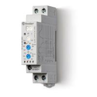 Электронное контрольное реле для однофазной сети 70.11.8.230.2022, 1CO, 10A(250VAC/30VDC), 220…240VAC