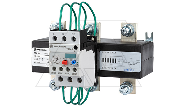 Реле тепловой перегрузки TRM 400-160A, It=110_160A, 1NO+1NC, CLASS 10A, с трансформаторами тока, отдельный монтаж