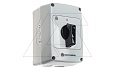 Переключатель PNGBS 25 10, 3P, 25A, тип 0-1, 11kW(400VAC по АС-23), черная рукоятка, в корпусе IP65 от интернет-магазина amperkin.by