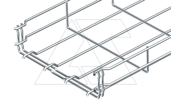 Лоток GRM 55 200 G проволочный, Ø3,9мм, 55х200х3000мм (ВхШхД), гальван. оцинк.