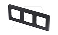 Inspiria - Рамка 3 поста (антрацит) от интернет-магазина amperkin.by