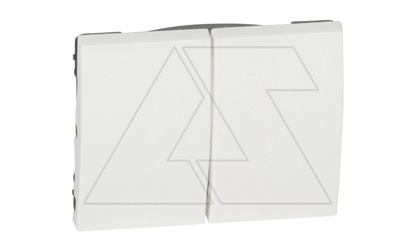 Galea Life - Клавиша для выключателя двойного, White