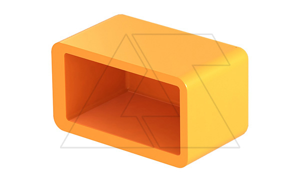 Колпачок 1268 SK OR защитный для профильных реек типа CM3518 и AM3518, оранжевый, полиэтиллен