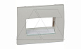 Galea Life - Обрамление для инф. и тел.розеток 2хRJ45 с держат.этикетки, Pearl от интернет-магазина amperkin.by