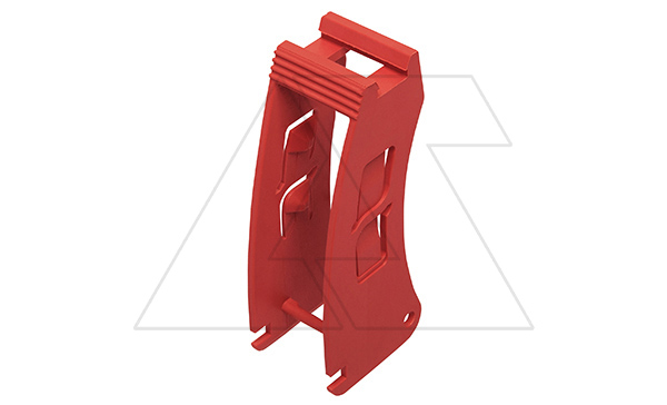 Фиксатор GZP80-0400, красный, пластик, с функцией выталкивания, для GZP80