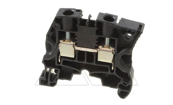 Клемма ZS10-BK/8 винтовой зажим, 57А, 1000В, черный