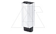 Нагреватель CSH 100W полупроводниковый в алюм. корпусе, 120-260VAC, пружинная клемма, на дин-рейку от интернет-магазина amperkin.by