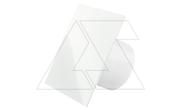 Панель декоративная для вентиляторов dRim Ø100/125мм, универсальная, ABS пластик, белый глянец