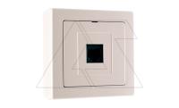JOWISZ - Розетка RJ-45 UTP кат.5e, бежевый