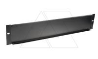 Панель-заглушка 2U, для шкафа 19", черный