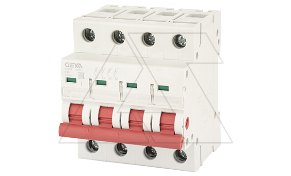 Выключатель нагрузки GYH8-4P-63, 4P, 63A, 4M